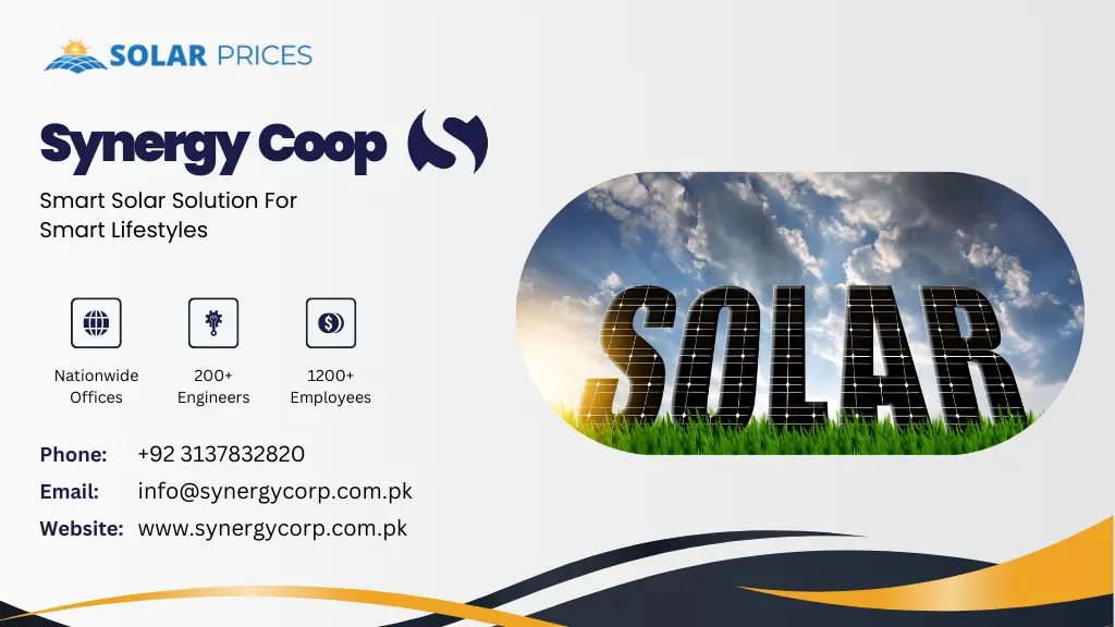 Synergy Corporation best solar company in pakistan