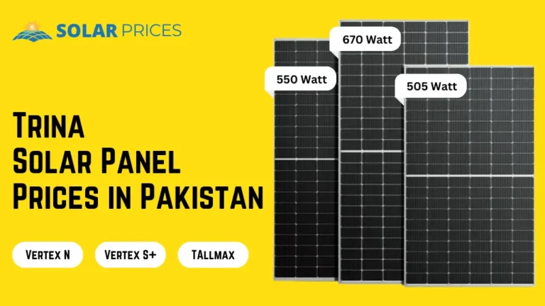 Trina Solar Panel Prices in Pakistan | Bright Future with Solar