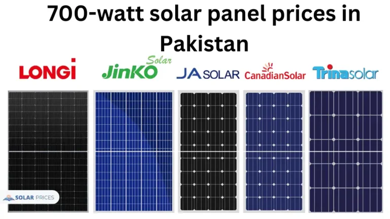 700 Watt Solar Panel Prices of Top Selling Brands In Pakistan